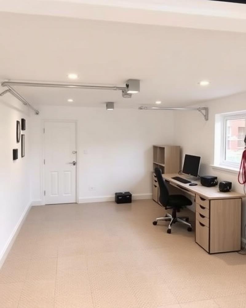 Garage conversion project by Fairway Window Systems