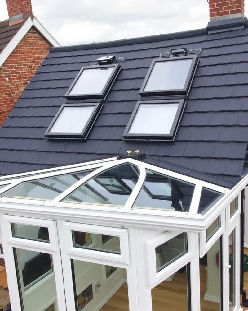 Conservatory roof from the Fairway project collection